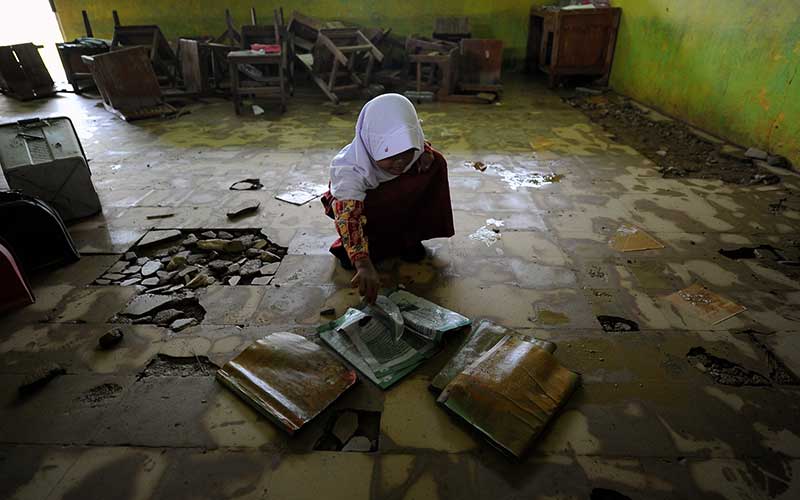  Masih Terendam Banjir, Sekolah di Jambi Liburkan Siswanya