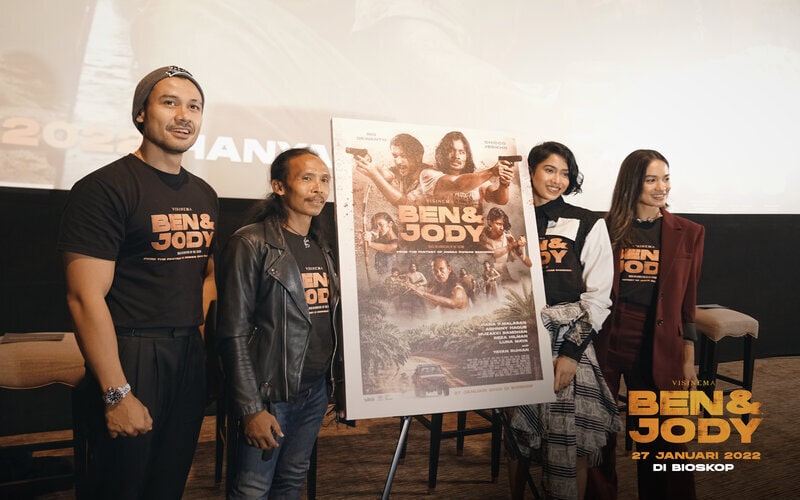  Visinema Resmi Rilis Ben & Jody Sebagai Film Action Perdana Perusahaan