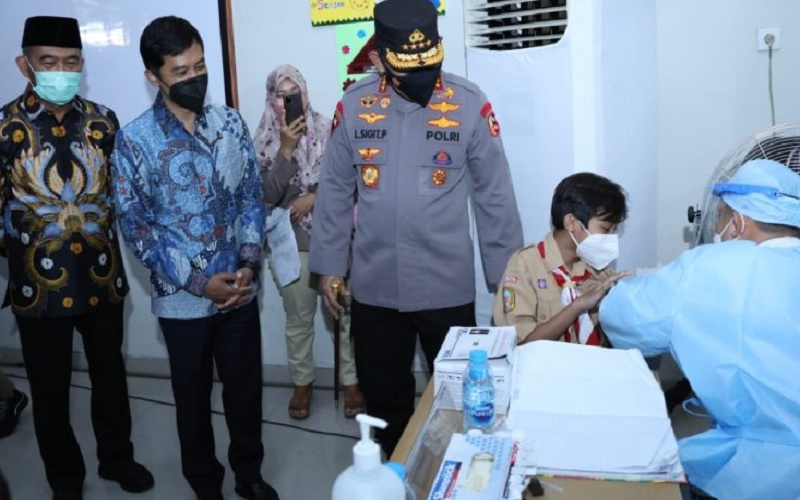  Vaksinasi Merdeka Anak Usia 6-11 Tahun Digelar di 30 Provinsi