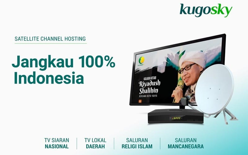 Televisi Satelit KugoSky Hadir di Indonesia, Sasar Segmen Keluarga