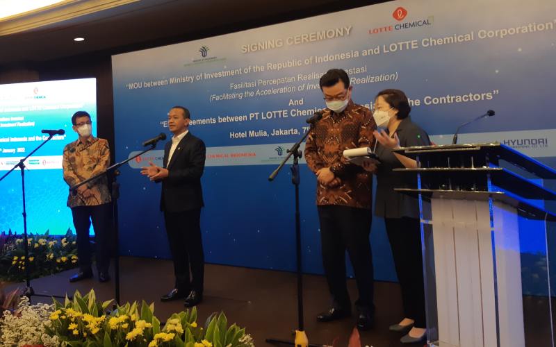 Sempat Tertunda, Lotte Chemical Indonesia Mulai Realisasi Investasi US$4 Miliar