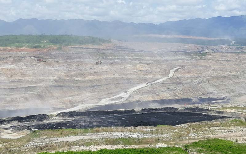 Salah satu lokasi pertambangan batu bara di Kalimantan Timur./JIBI-Rachmad Subiyanto