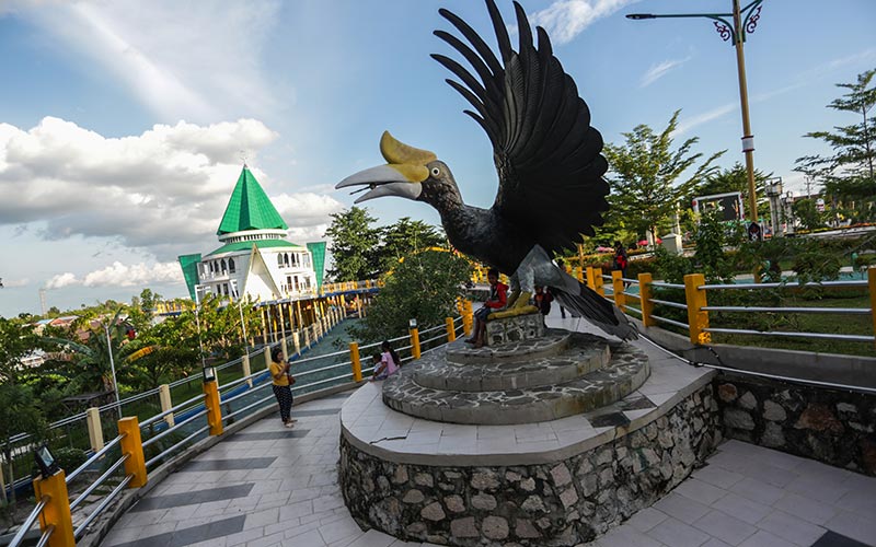  Taman Kota di Kota Palangkaraya Mulai Dibuka Kembali