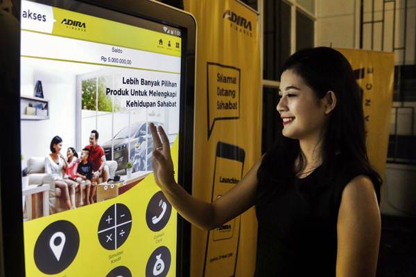 PENGEMBANGAN LAYANAN : ADMF Perkuat Platform Digital