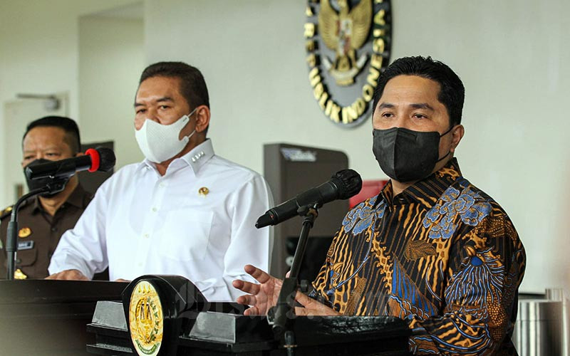  Menteri BUMN Erick Thohir Laporkan Kasus Korupsi Garuda Indonesia ke Kejaksaan Agung