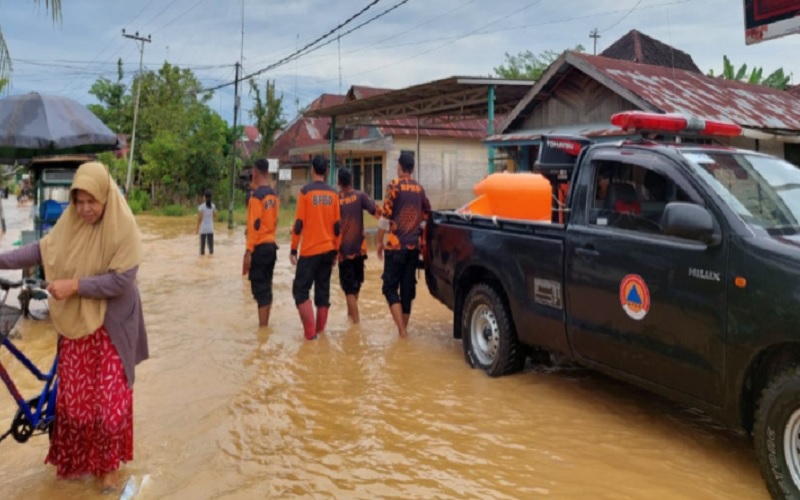  Banjir di Kalimantan Selatan, Tiga Kecamatan dan 1.379 Warga Terdampak