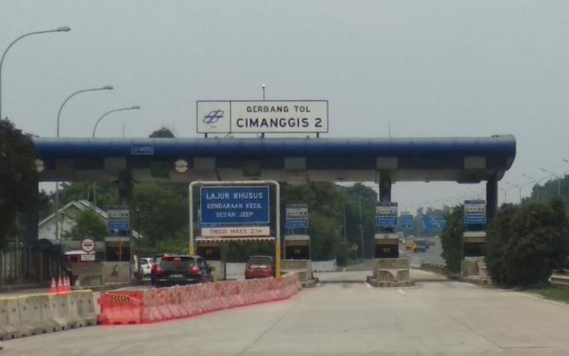 Gerbang Tol Cimanggis 2, ruas tol Jagorawi/Jasamarga