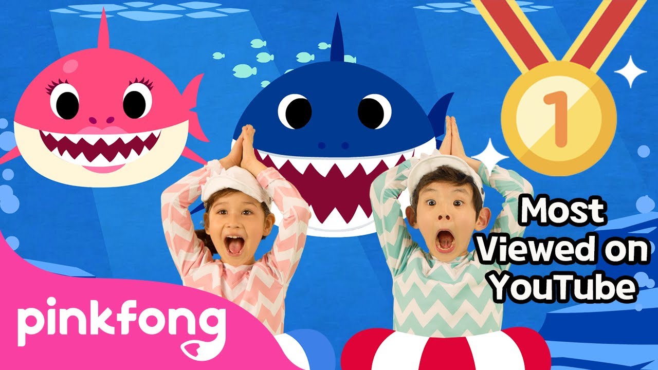  Video Baby Shark Jadi Video yang Paling Banyak Ditonton, 10 Miliar Kali!