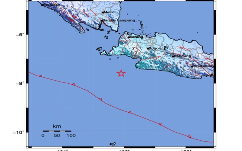 Gempa M 5,4 Banten Dirasakan hingga Bogor
