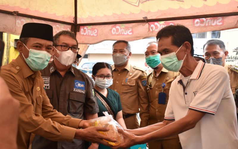  Pemkab OKI Kawal Operasi Pasar Minyak Goreng Murah