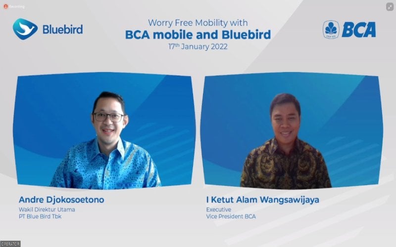  Nasabah BCA (BBCA), Kini Pesan Taksi Bluebird Bisa Lewat BCA Mobile