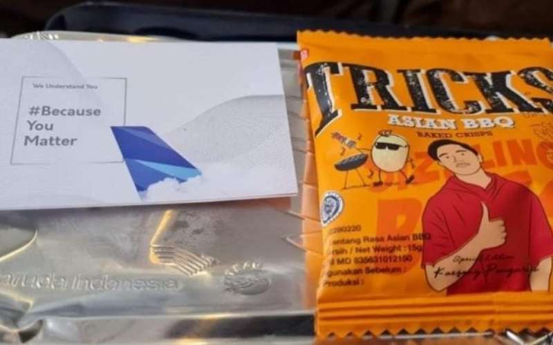  Snack Gambar Kaesang di Pesawat Garuda, Gibran: Itu Salah Paham