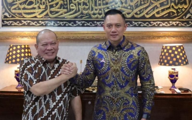  Ketum Demokrat AHY Bertemu Ketua DPD LaNyalla, Bahas Apa?