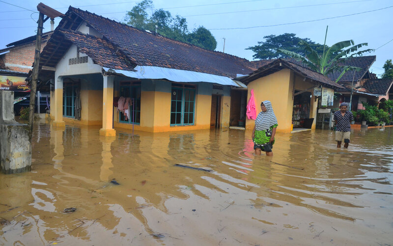 Banjir Mejobo Kudus Menggenangi Sedikitnya 200 Rumah