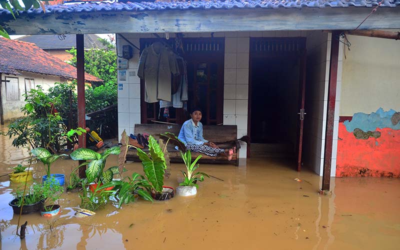  Sungai Mrisen di Kudul Meluap, Ratusan Rumah Warga Terendam Banjir