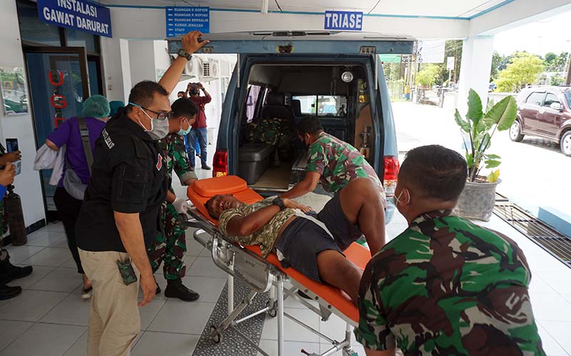  Satu Prajurit TNI AD Tewas Saat Kontak Senjata Degan KKB Maybart di Papua