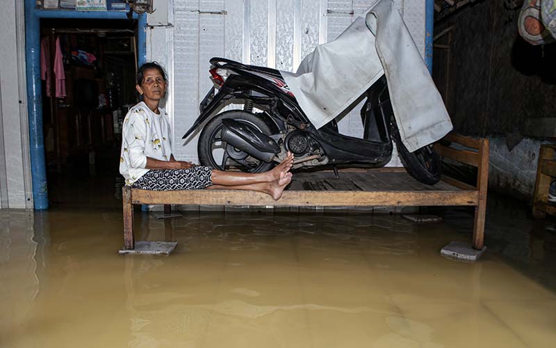  Intensitas Hujan Tinggi, Empat Kampung di Kabupaten Tangerang Terendam Banjir