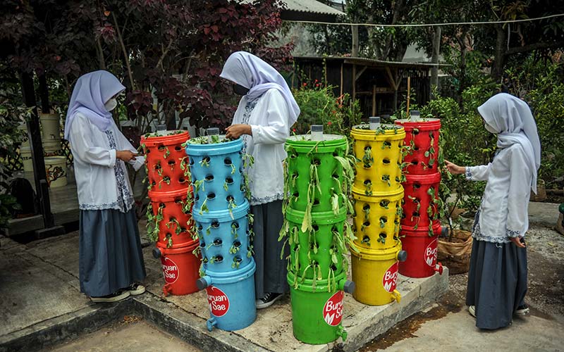  Pusat Edukasi Lingkungan Hidup di Bandung Ramai Dikunjungi Pelajar