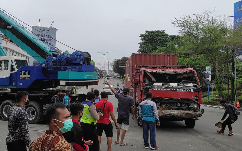  Kecelakaan Maut Balikpapan, KNKT: Rangka Truk Diubah