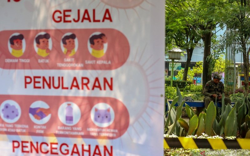  Tekan Penularan Covid-19, Pemerintah Kota Tangerang Tutup Taman Publik