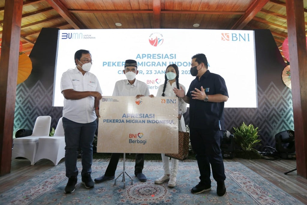  BNI Berbagi, Salurkan Bantuan untuk Keluarga Pekerja Migran Indonesia