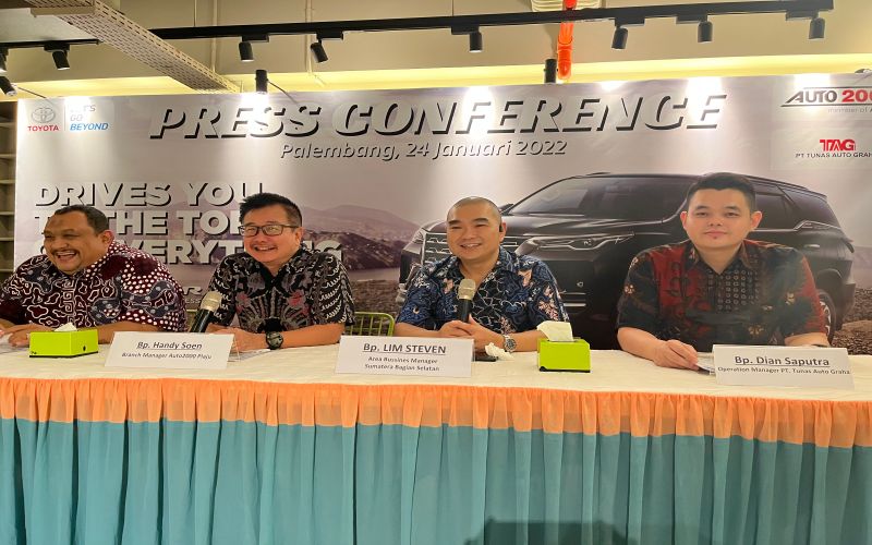  Auto2000 Bidik Penjualan New Fortuner 2.8 Tembus 650 Unit di Sumsel