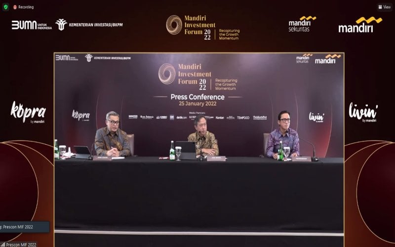  Jadi Ajang Sinergi, Mandiri Investment Forum 2022 Hadirkan Ribuan Investor