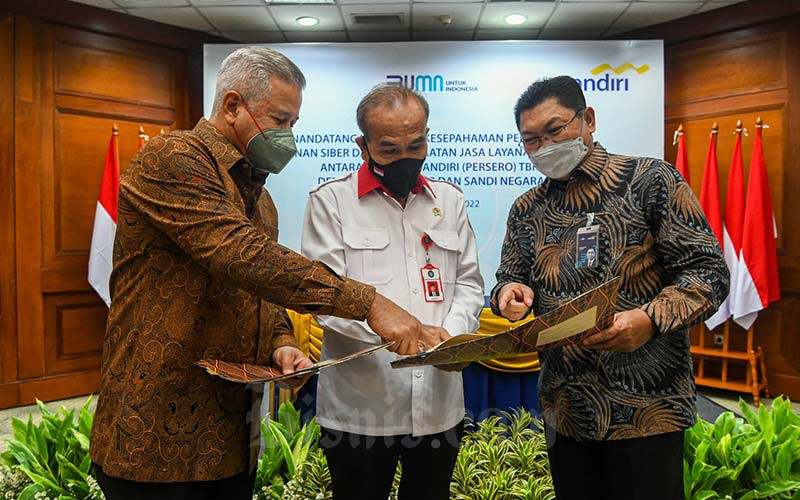  Bank Mandiri Bekerja Sama Dengan BSSN Terkait Produk dan Layanan Perbankan