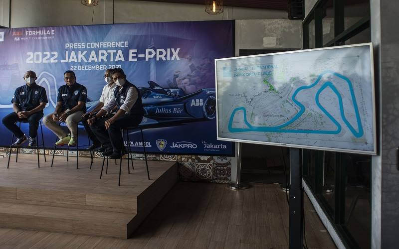  Dana Cekak, Jakpro Kejar Target Sponsor untuk Sirkuit Formula E 