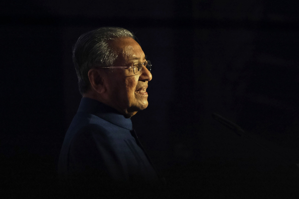 Mahathir Mohamad./Bloomberg-Samsul Said
