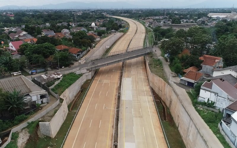  Siap-Siap Tol Cinere-Pamulang Tembus Serpong, Kontruksi Sudah Tuntas