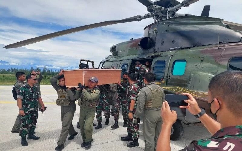  Tiga Prajurit Gugur di Papua, Panglima TNI ke Timika