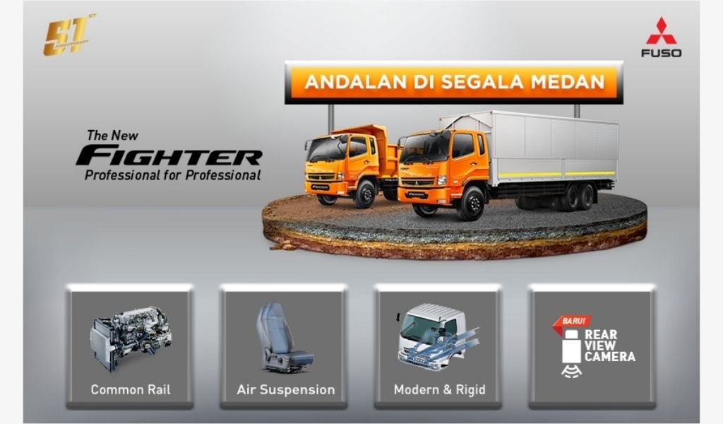  Mitsubishi Fuso Mencapai Pangsa Pasar 46,7% di Tahun 2021 dan Memberikan Solusi Inovatif kepada Pelanggan di Tahun 2022