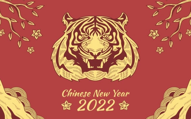 ilustrasi shio macan air saat Tahun Baru Imlek 2022/Freepik