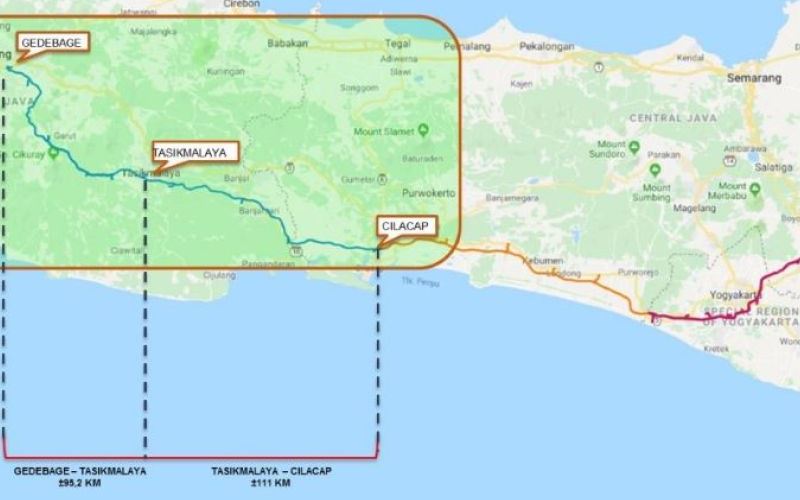  Butuh Rp56 Triliun, Berikut Rincian Tol Getaci yang Melintasi Jabar dan Jateng