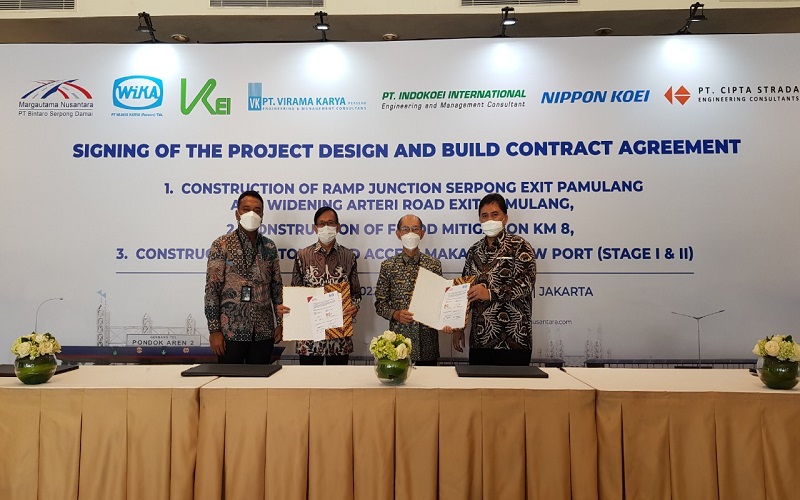 Nusantara Infrastructure (META) Tunjuk Wijaya Karya (WIKA) Garap 3 Proyek