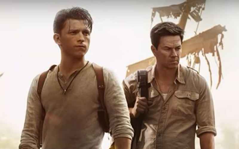 Film Uncharted yang dibintangi Tom Holland dan Mark Wahlberg/sonypictures