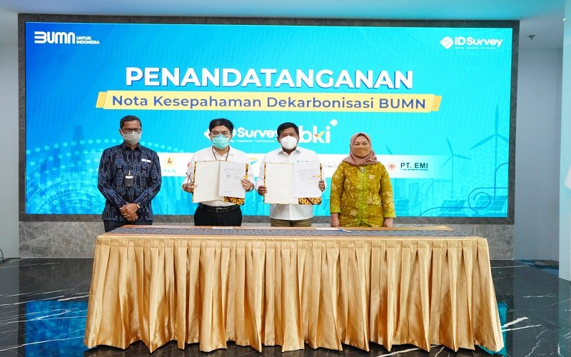  Holding Jasa Survey Bareng 7 BUMN Bikin Pilot Project Dekarbonisasi