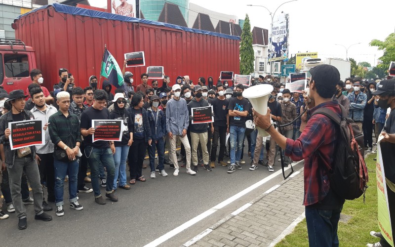  Buntut Penangkapan Warga Wadas, Kantor BBWS dan Polda DIY Didemo