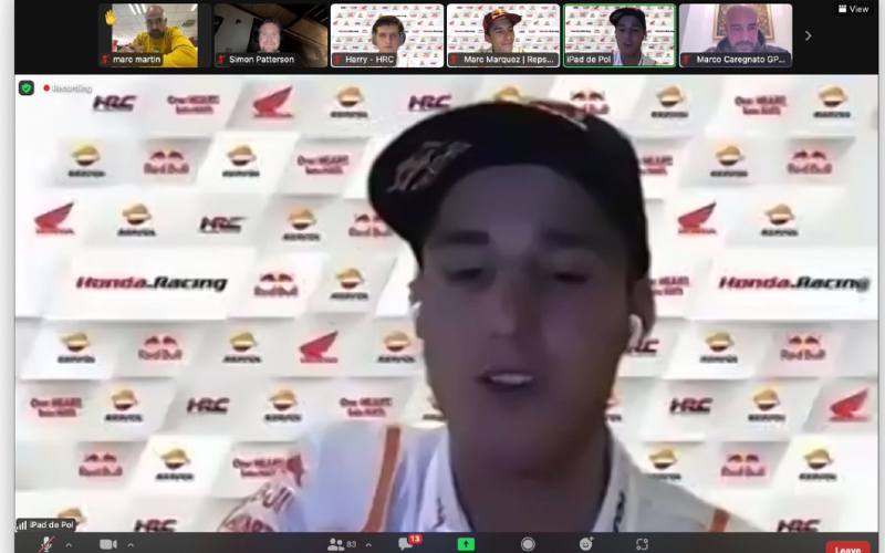  Wawancara Jurnalis dengan Marc Marquez Terganggu, Internet di MotoGP Mandalika Buruk?