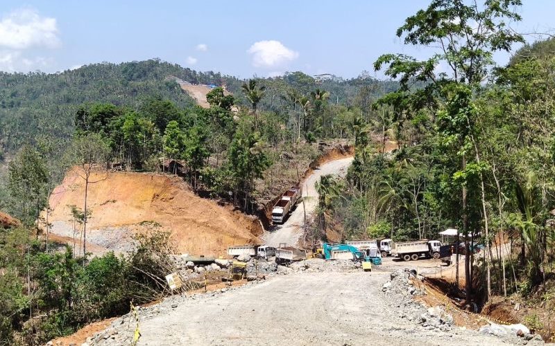 Lokasi pembangunan Waduk Bener di Kabupaten Purworejo./ANTARA
