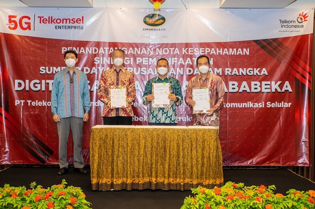  Wujudkan Digitalisasi di Kawasan Jababeka, Telkom, Telkomsel, dan Jababeka Kembangkan Pemanfaatan Teknologi Jaringan 5G