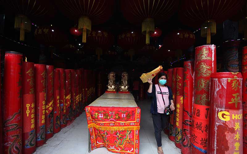  Suasana Sembahyang Cap Go Meh Umat Konghucu di Kota Pontianak