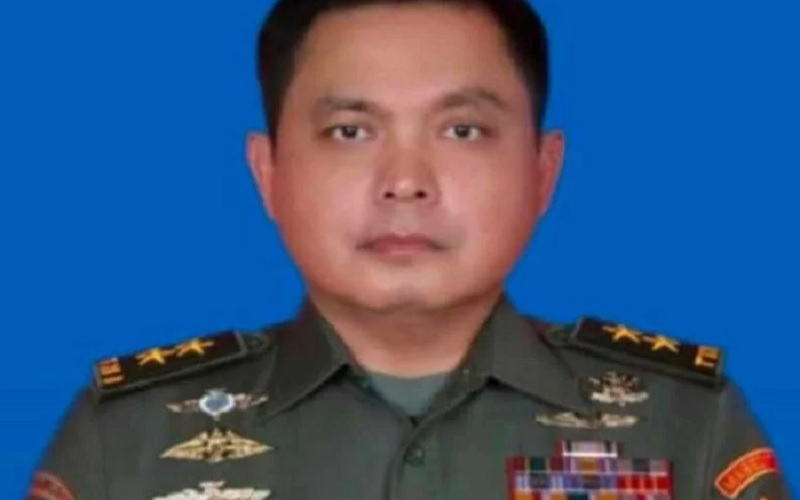 Kepala BIN Daerah Papua, almarhum Mayor Jenderal TNI Abdul Haris Napoleon./Antara