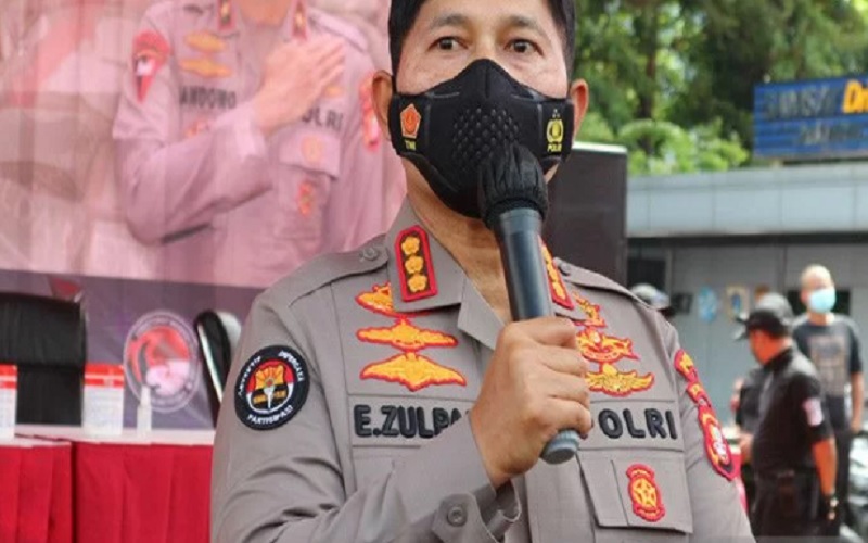 Kepala Bidang Humas Polda Metro Jaya Kombes Pol Endra Zulpan di Jakarta, Rabu (9/2/2022)./Antara