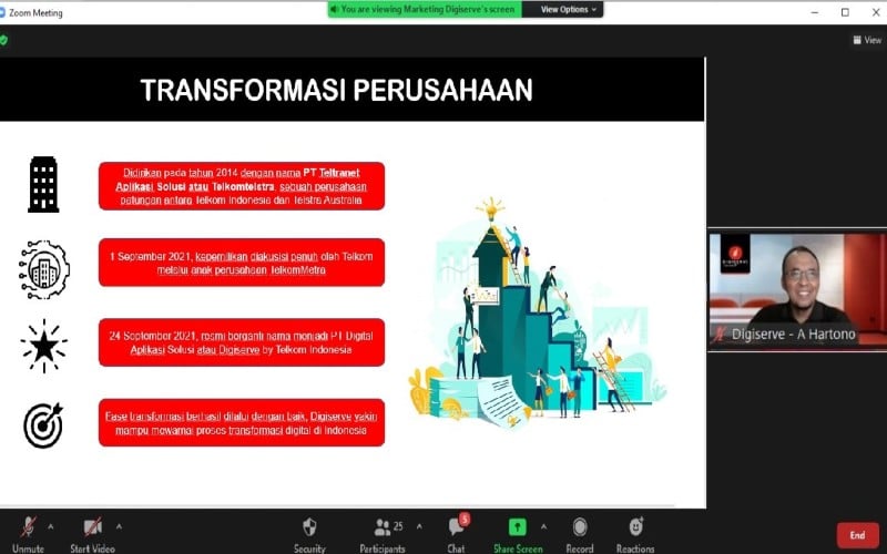  Usai Selesaikan Transformasi Bisnis, Ini Rencana Digiserve