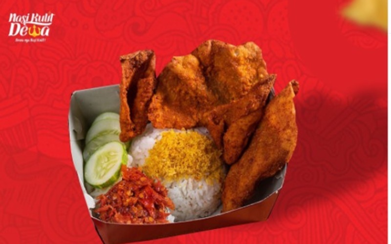  Kurang dari Rp10 Juta, Anda Bisa Beli Franchise Nasi Kulit Dewa Express