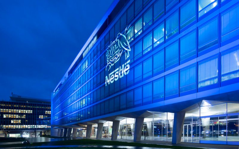 Kantor Pusat Netsle di Vevey, Swiss. /Nestle