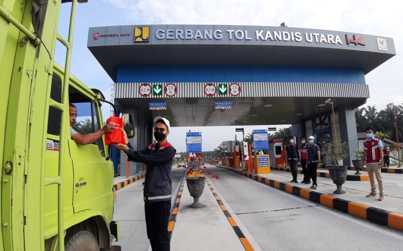  Hampir 1,5 Tahun Sejak Diresmikan, Gerbang Tol Kandis Utara Resmi Dibuka