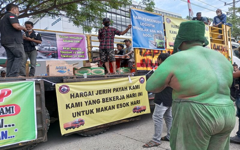  Polisi Jateng Bakal Toleransi Truk ODOL